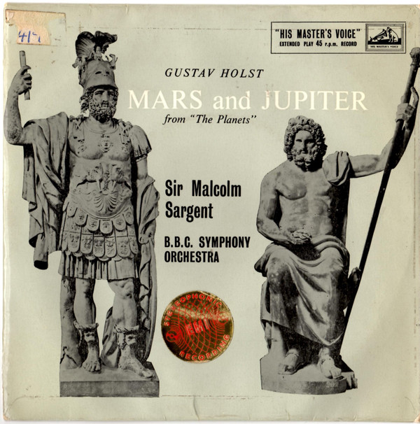 BBC Symphony Orchest - Holst The Planets - Used Vinyl Record 7" image 1