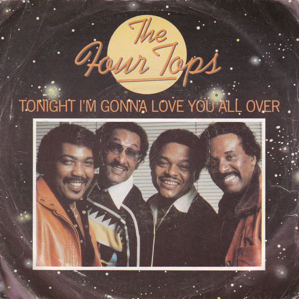 Four Tops - Tonight I'm Gonna Love You All Over - Used Vinyl Record 7 image 1