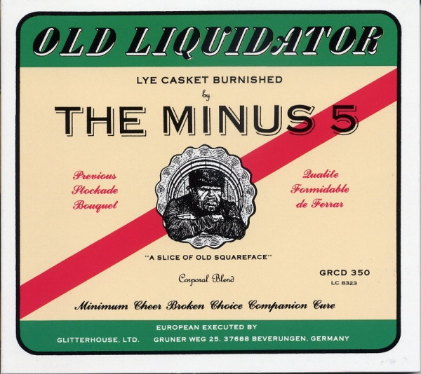 Minus 5 - Old Liquidator - Used CD image 1