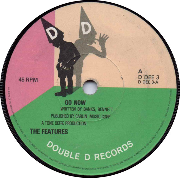 Features - Go Now - Used Vinyl Record 7" image 1