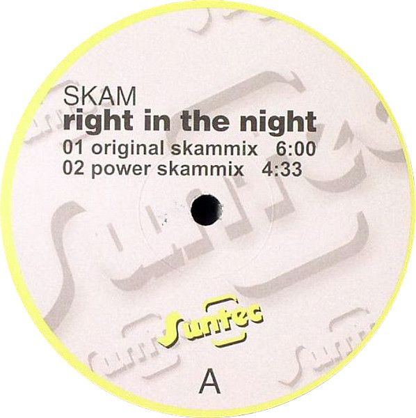 Skam - Right In The Night - Used Vinyl Record 12" image 1