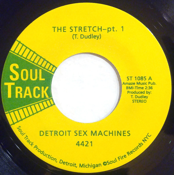 Detroit Sex Machines - Stretch - Vinyl Record 7" image 1