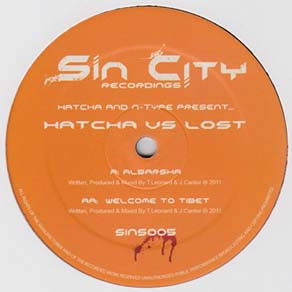DJ Hatcha - Albarsha / Welcome To Tibet - Vinyl Record 12" image 1