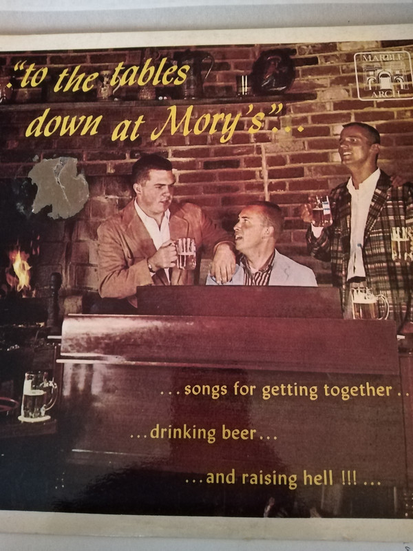 Lee Gotch's Ivy Barf - To The Tables Down At Mory's - Used Vinyl Reco image 1