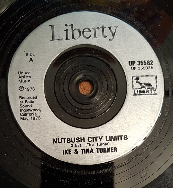 Ike & Tina Turner - Nutbush City Limits - Used Vinyl Record 7" image 1