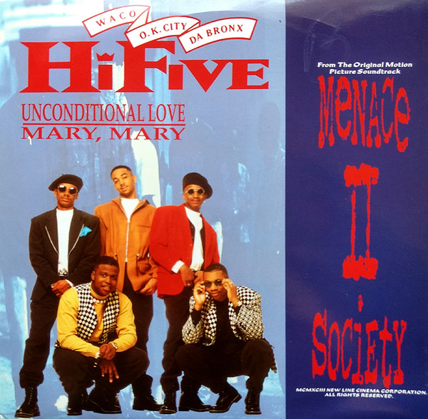 Hi-Five - Unconditional Love - Used Vinyl Record 7" image 1