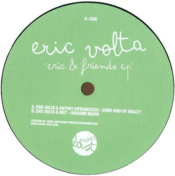 Eric Volta - & Friends EP - Vinyl Record 12" image 1