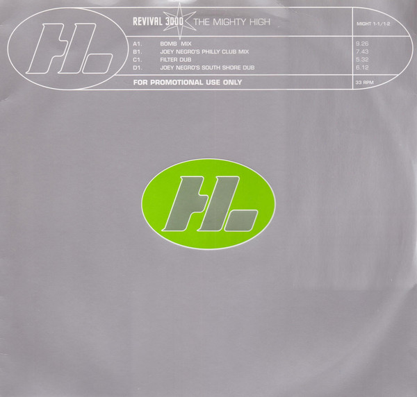 Revival 3000 - Mighty High - Used Vinyl Record 12" image 1
