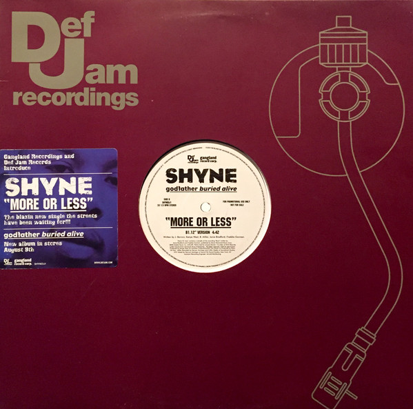 Shyne - More Or Less - Vinyl Record 12" image 1