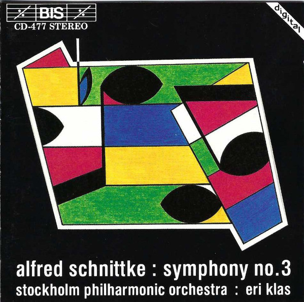 Alfred Schnittke - Symphony No. 3 - Used CD image 1