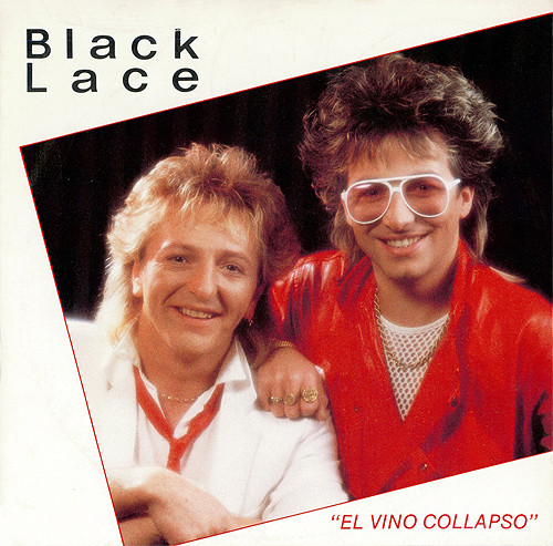 Black Lace - El Vino Collapso - Used Vinyl Record 7" image 1