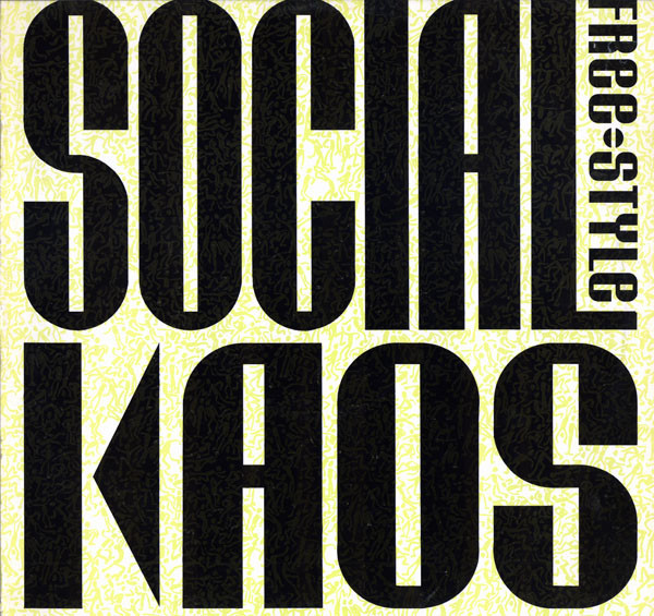 Social Kaos - Free-Style - Used Vinyl Record 12" image 1