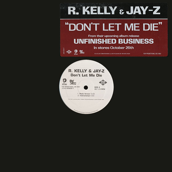 R. Kelly - Don't Let Me Die - Vinyl Record 12" image 1