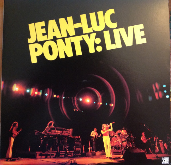Jean-Luc Ponty - Live - Used Vinyl Record image 1