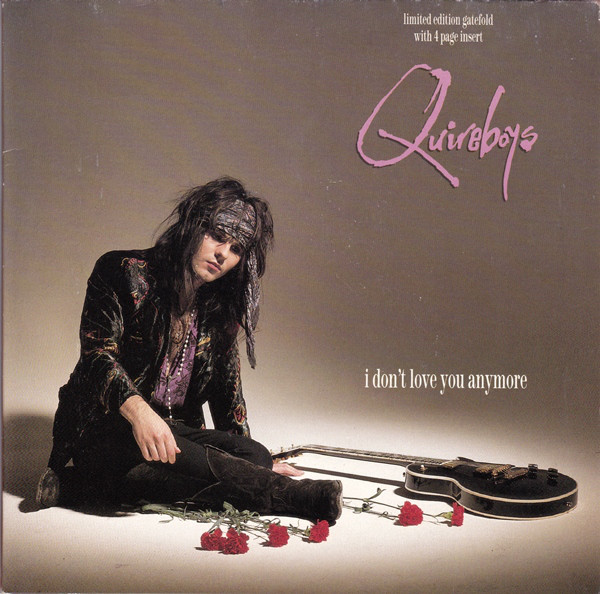 Quireboys - I Don't Love You Anymore - Used Vinyl Record 7" image 1