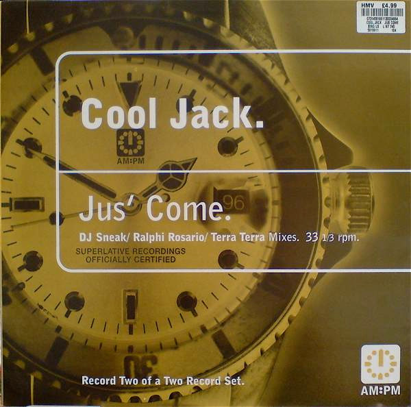 Cool Jack - Jus' Come - Used Vinyl Record 12" image 1