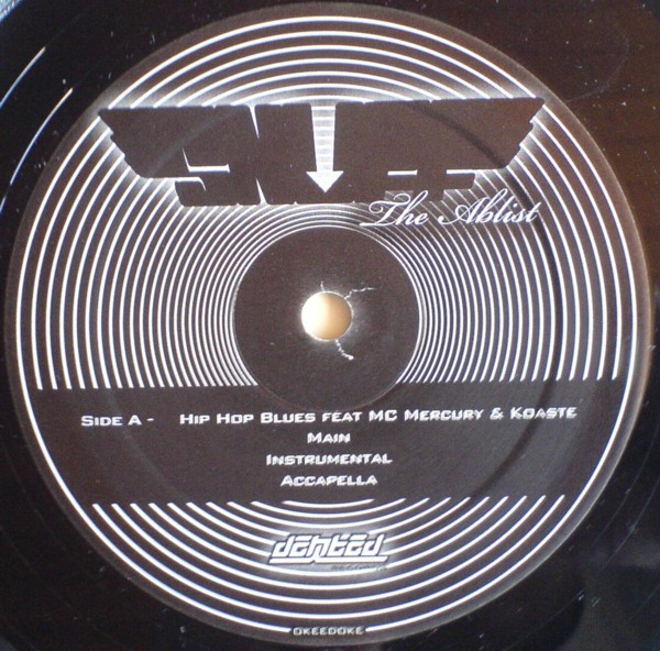 Snuff The Ablist - Hip Hop Blues / Maelstrom - Used Vinyl Record 12" image 1