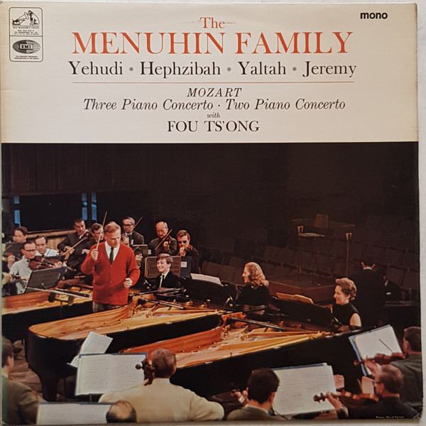 Wolfgang Amadeus Moz - Mozart - Three Piano Concerto - The Menuhin Fami image 1