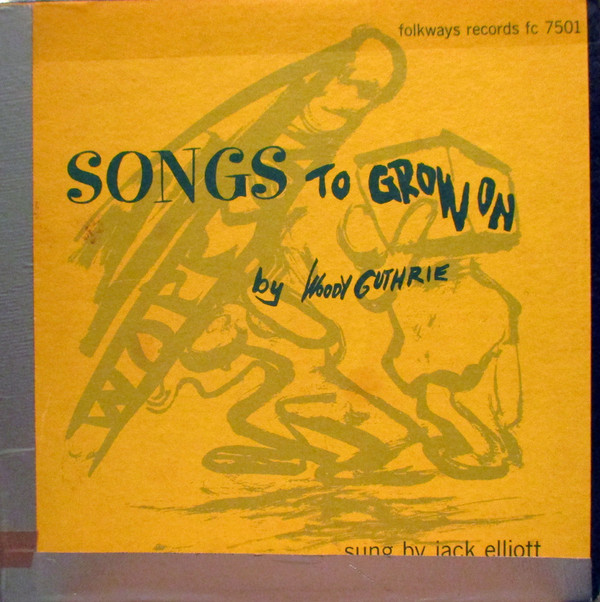 Ramblin' Jack Elliot - Songs To Grow On By Woody Guthrie - Used Vinyl R image 1