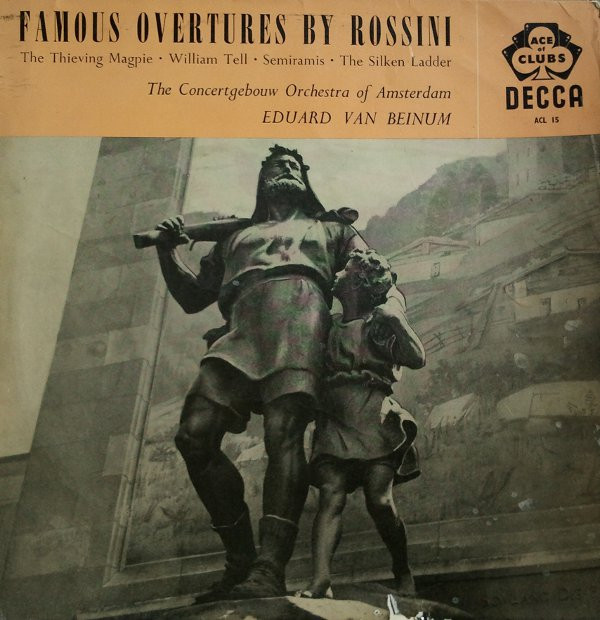 Gioacchino Rossini - Famous Overtures By Rossini - Used Vinyl Record image 1