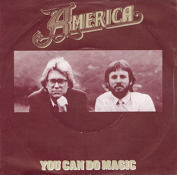 America - You Can Do Magic - Used Vinyl Record 7" image 1