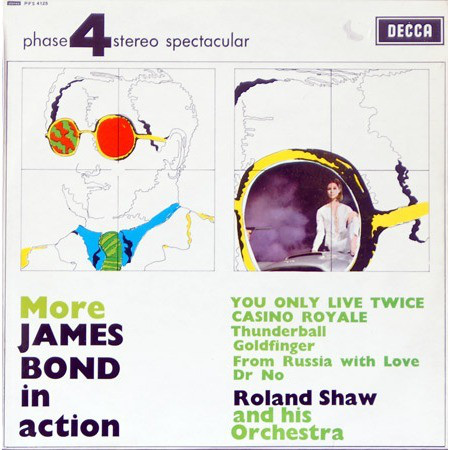 Roland Shaw Orchestr - More James Bond In Action - Used Vinyl Record image 1