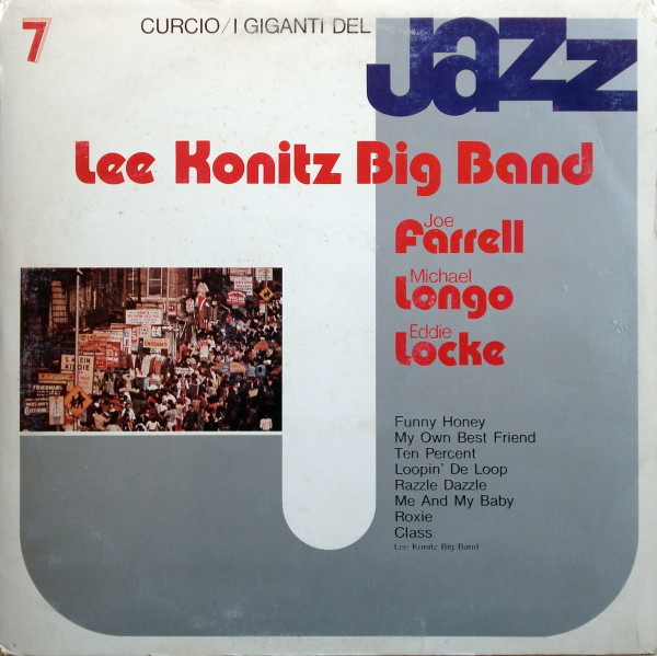 Lee Konitz Big Band - I Giganti Del Jazz Vol. 7 - Used Vinyl Record image 1