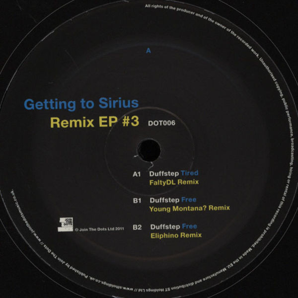 Duffstep - Remix EP #3 - Vinyl Record 12" image 1