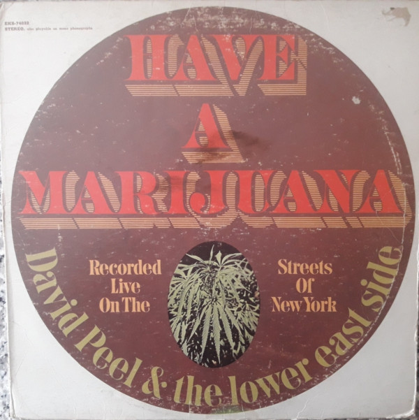 David Peel & The Low - Have A Marijuana - Used Vinyl Record image 1
