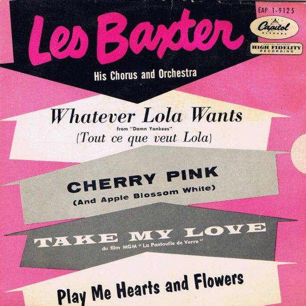 Les Baxter - Whatever Lola Wants - Used Vinyl Record 7" image 1