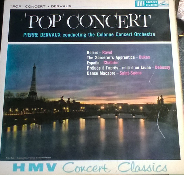 Pierre Dervaux - 'Pop' Concert - Used Vinyl Record image 1