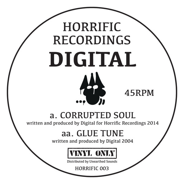 Digital - Corrupted Soul / Glue Tune - Vinyl Record 12" image 1