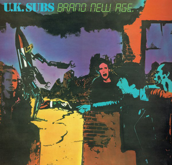 UK Subs - Brand New Age - Used Vinyl Record image 1