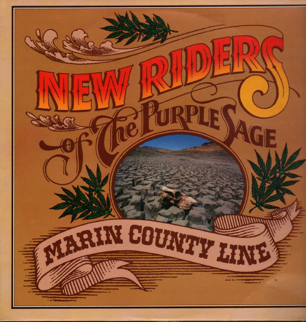 New Riders Of The Pu - Marin County Line - Used Vinyl Record image 1