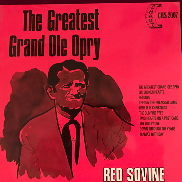 Red Sovine - Greatest Grand Ole Opry - Used Vinyl Record image 1