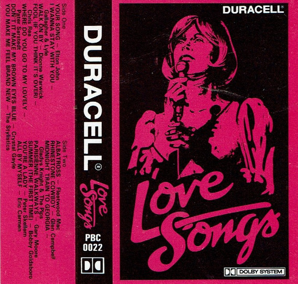 Various - Duracell Love Songs - Used Cassette image 1