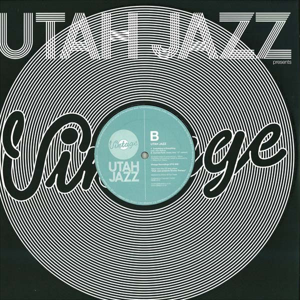 Utah Jazz - Everything Is Everything / Conrad Funk ('Beats Intro' 12" image 1
