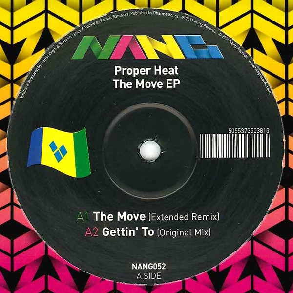 Proper Heat - Move EP - Vinyl Record 12" image 1