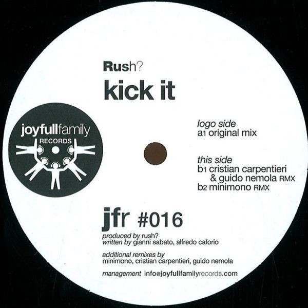 Rush? - Kick It - Vinyl Record 12" image 1