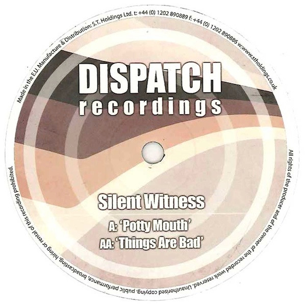 Silent Witness - Potty Mouth / Things Are Bad - Vinyl Record 12" image 1