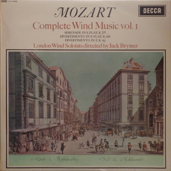 Wolfgang Amadeus Moz - Complete Wind Music Vol. I - Used Vinyl Record image 1