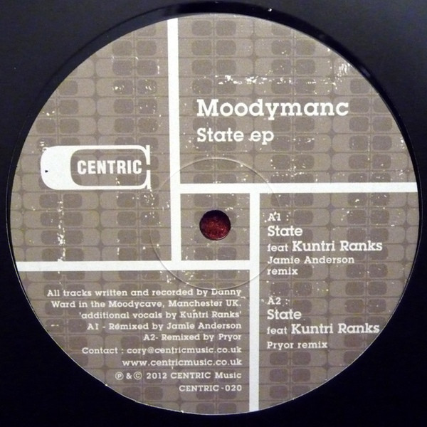 Moodymanc - State EP - Vinyl Record 12" image 1