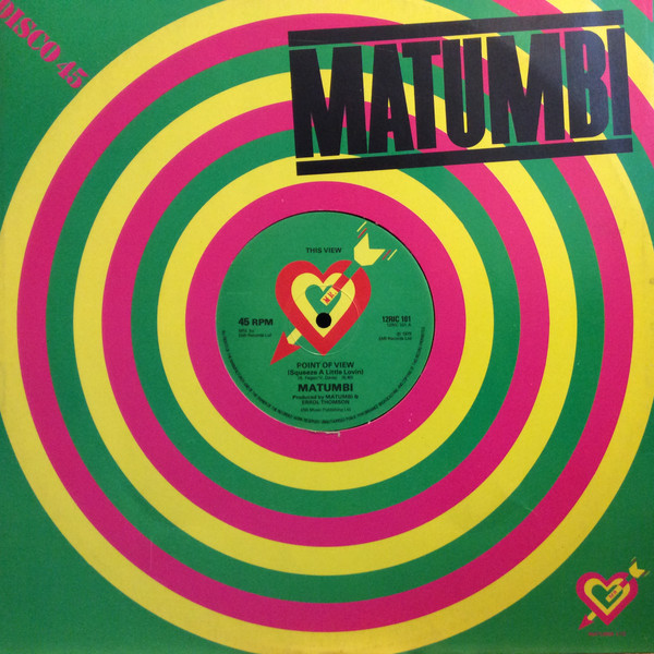 Matumbi - Point Of View (Squeeze A Little Lovin) - Used Vinyl Record 12 image 1