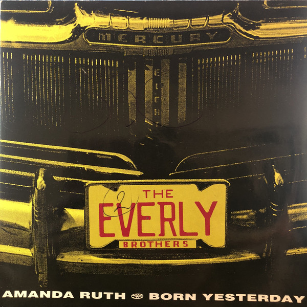 Everly Brothers - Amanda Ruth / Born Yesterday - Used Vinyl Record 7" image 1