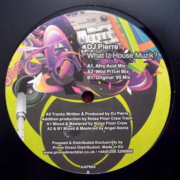 DJ Pierre - What Iz House Muzik? - Vinyl Record 12" image 1