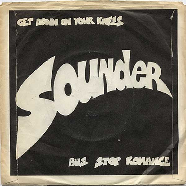 Sounder - Get Down On Your Knees - Used Vinyl Record 7" image 1