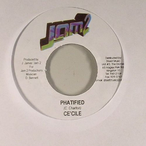 Ce'cile - Phatified / Don't Hurt Yourself - Vinyl Record 7" image 1