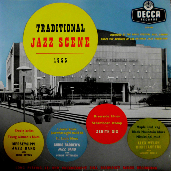 Various - Traditional Jazz Scene 1955 - Used Vinyl Record image 1