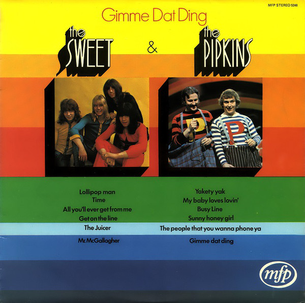 Sweet - Gimme Dat Ding - Used Vinyl Record image 1