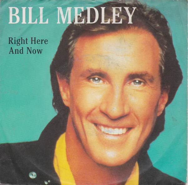 Bill Medley - Right Here And Now - Used Vinyl Record 7" image 1
